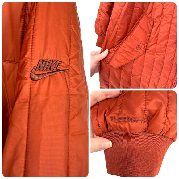 Nike Quilted Long Jacket Women’s XXL Therma-Fit Tech Pack Parka Coat DQ7745 NWT - Picture 5 of 11